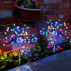 Anordsem solar garden lights with bendable copper-wire for custom outdoor setups.