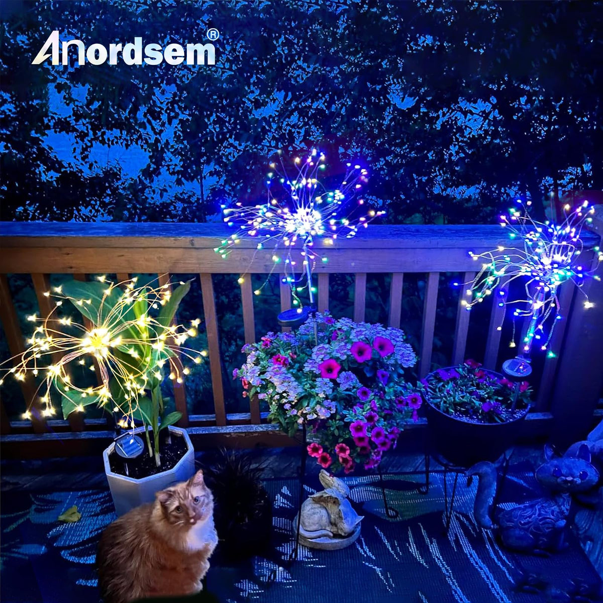 Anordsem festive night decor for weddings or parties