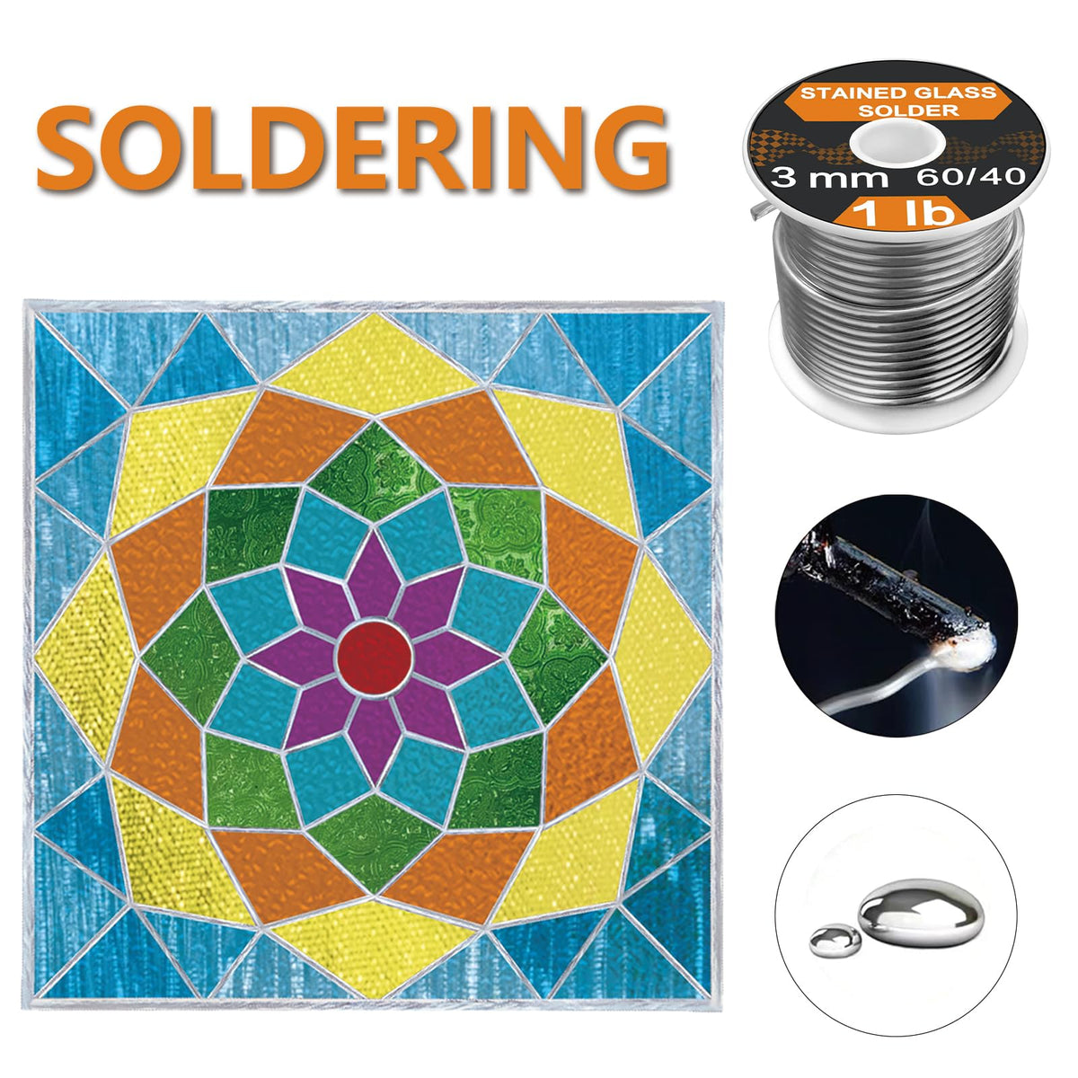 ANOSON solder flow appears smooth for efficient hand soldering.