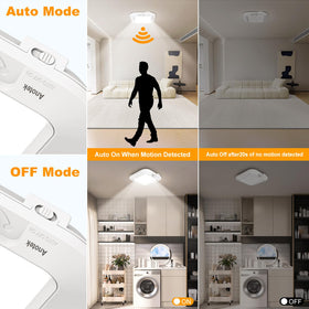 ANOTEK 180-lumen output provides bright light for closets and stairs
