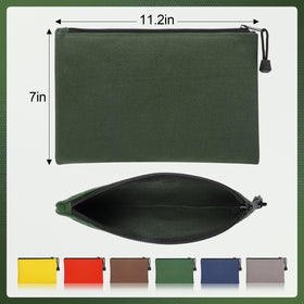 ANPHSIN durable canvas with zipper close-up for long-lasting use
