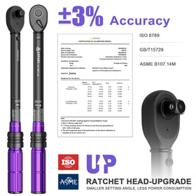 ANPUDS quick-release socket head helps fast socket changes.