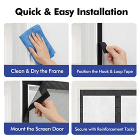 Anrukler stay-open design with hasps enables hands-free fresh air flow