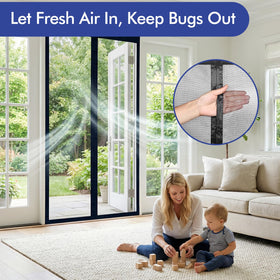 Anrukler wind resistance bottom sticks ensure stable fit in breezy entryways
