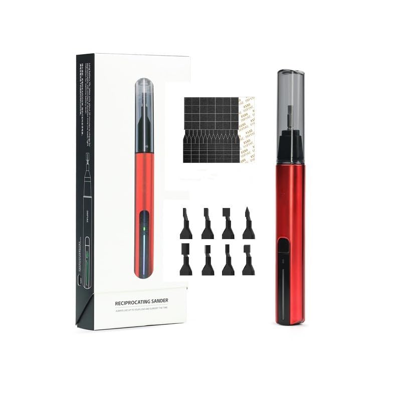 ANSAI Reciprocating Sander USB port enables quick charging for longer work sessions
