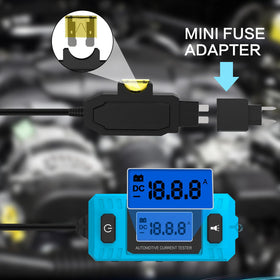 Ansbell unit shows 20A 48V max-load label for safe monitoring during tests.