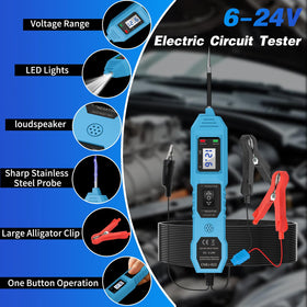 Ansbell Power Circuit Tester LCD display provides precise voltage readings