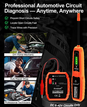 Ansbell tone generator interface enables precise fault localization during repairs.
