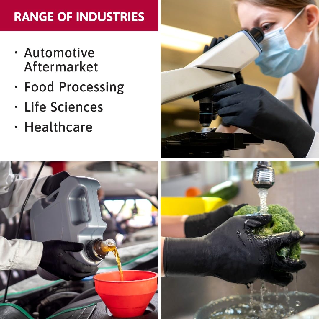 Ansell MICROFLEX BD-100L glove powder-free for skin comfort and cleanliness