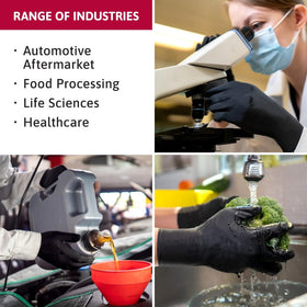 Ansell MICROFLEX BD-100L glove powder-free for skin comfort and cleanliness