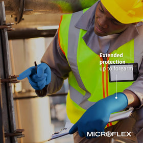 Ansell Microflex SG-375 ambidextrous glove for versatile right or left-handed use