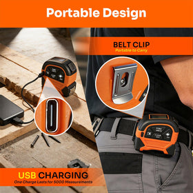 Ansigtny USB-C recharge enables easy power on the go.