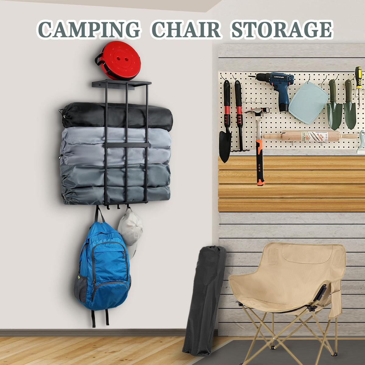 Ansonation floating shelf top storage adds extra space for small items