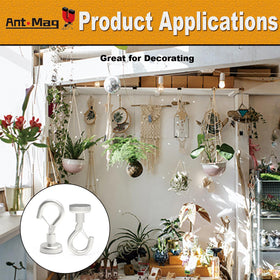 Ant Mag coated magnets resist corrosion for long-term use.