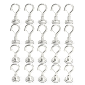Ant Mag heavy-duty snap hook holds 22 lbs on steel, ideal for pantry organization.