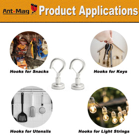 Ant Mag outdoor-garage snap hook for organized tools.