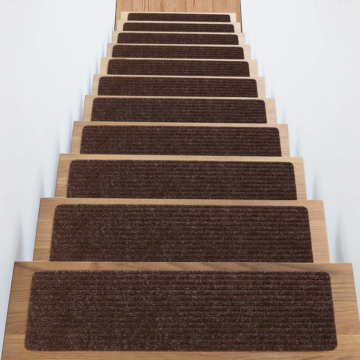 ANTDLE stair treads family-friendly design for kids, pets, and elderly.