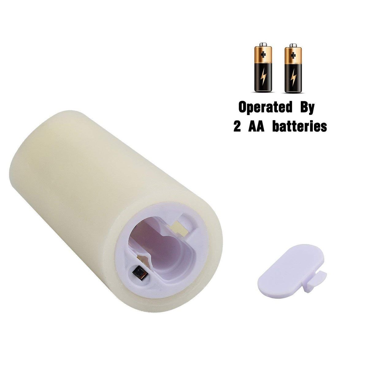 Antizer remote control and manual included for easy candle control