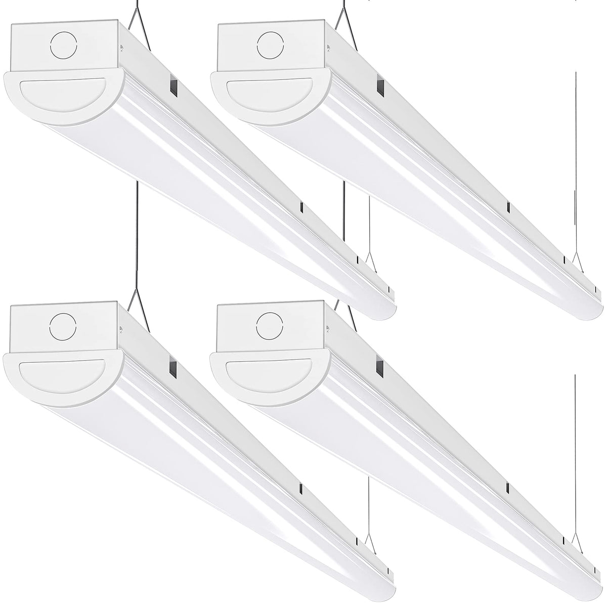 ANTLUX 110W LED strip light assembly ready for bright workshop coverage.