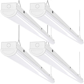 ANTLUX 110W LED strip light assembly ready for bright workshop coverage.