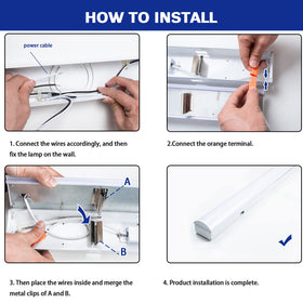 ANTLUX 110W LED strip light ETL-certified for safe, reliable operation.