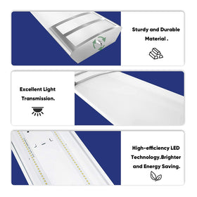 ANTLUX fixture includes two LED strips for easy installation without bulbs.