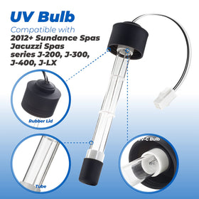 ANTOBLE Clear Ray XL bulb inside quartz tube shows premium UV disinfection.