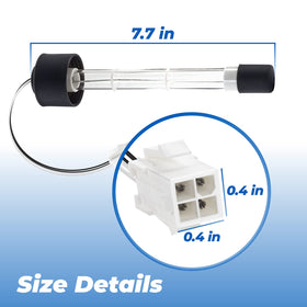 ANTOBLE Clear Ray XL bulb longevity graphic implies 9000+ hours life.