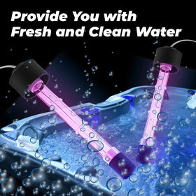 ANTOBLE spa UV light with enclosure emphasizes durable construction.