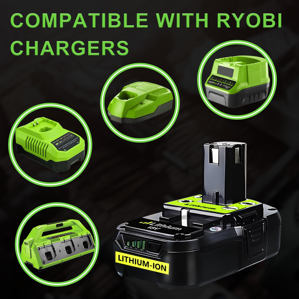 ANTOOLOCKER 18V battery includes safety protections for confident DIY projects