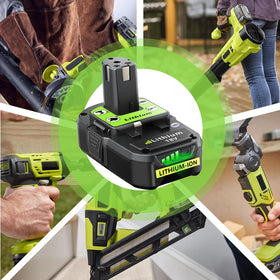 ANTOOLOCKER battery powering cordless tools in garden or workshop