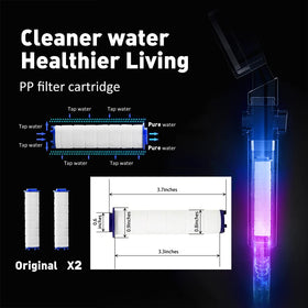 CWPW ANTOWER easy-install design fits standard shower pipes without tools