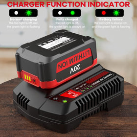 ANTRobut 20V Charger compact form fits in any workspace.