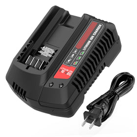 ANTRobut 20V Charger front view showing compact, wall-mountable design for convenience.