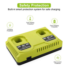 ANTRobut compatibility with Ryobi 18V One Plus and NiCd NiMh packs