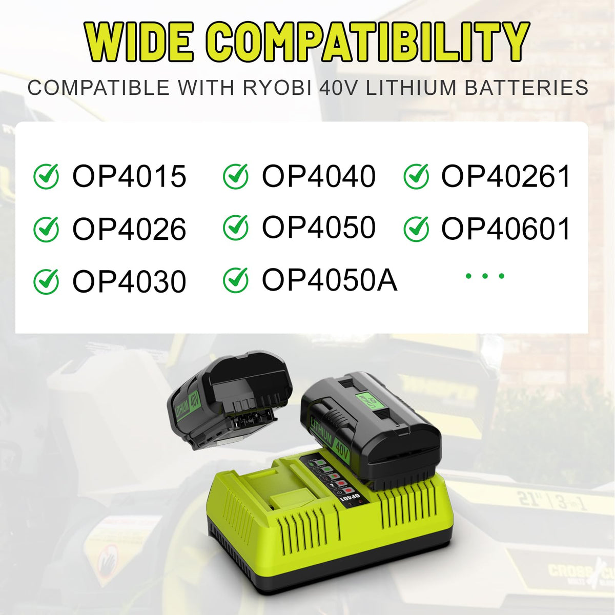 ANTRobut OP401 charger LED indicator displays charge status clearly.