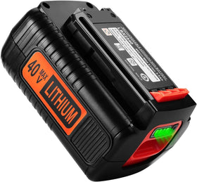 ANTRobut 40V LBX1540 battery close-up, replacement power for longer cordless sessions