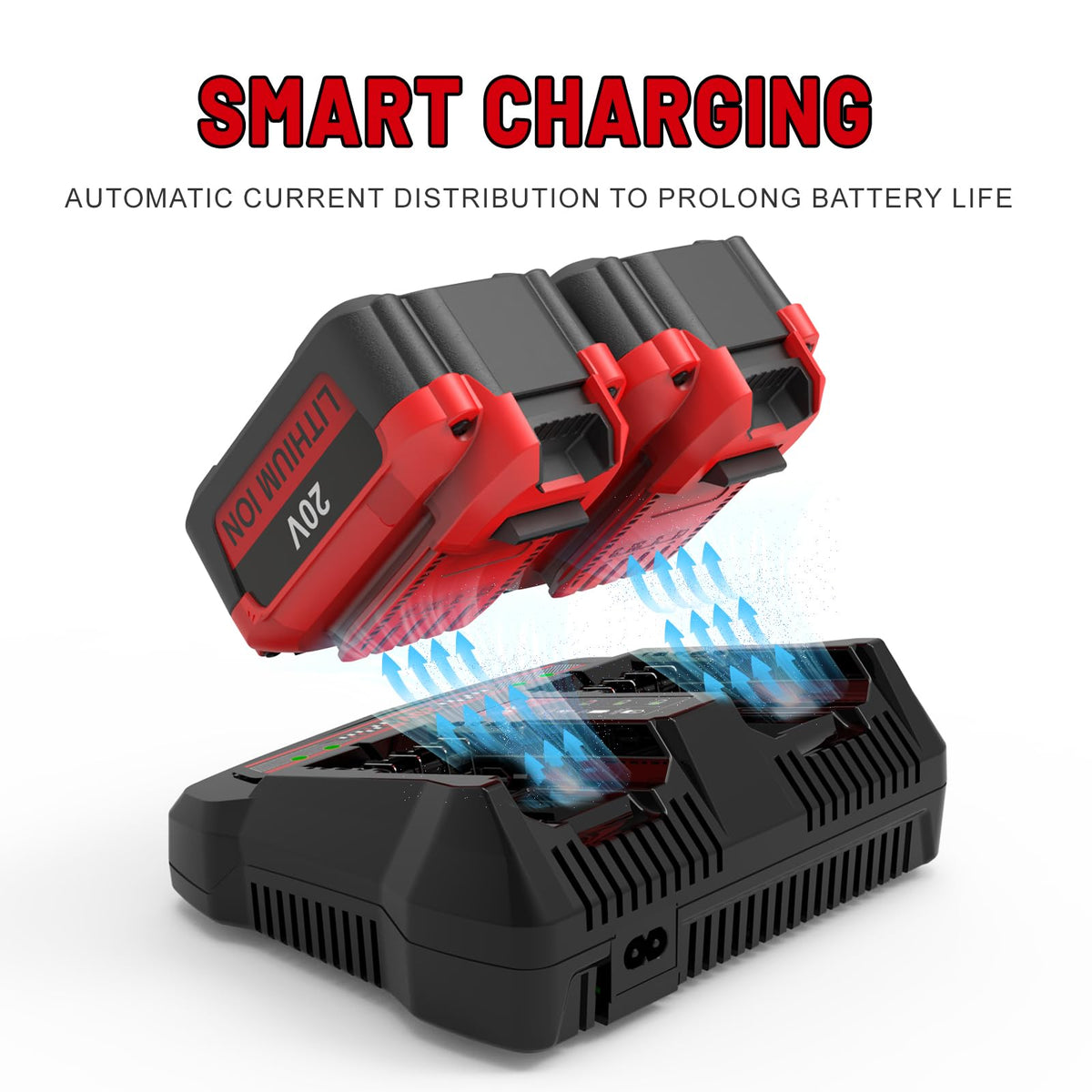 ANTRObut CMCB124 LED indicators show charging progress at a glance.