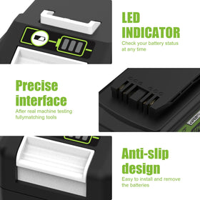ANTRobut LED diagnostic indicator helps you check charging status quickly.