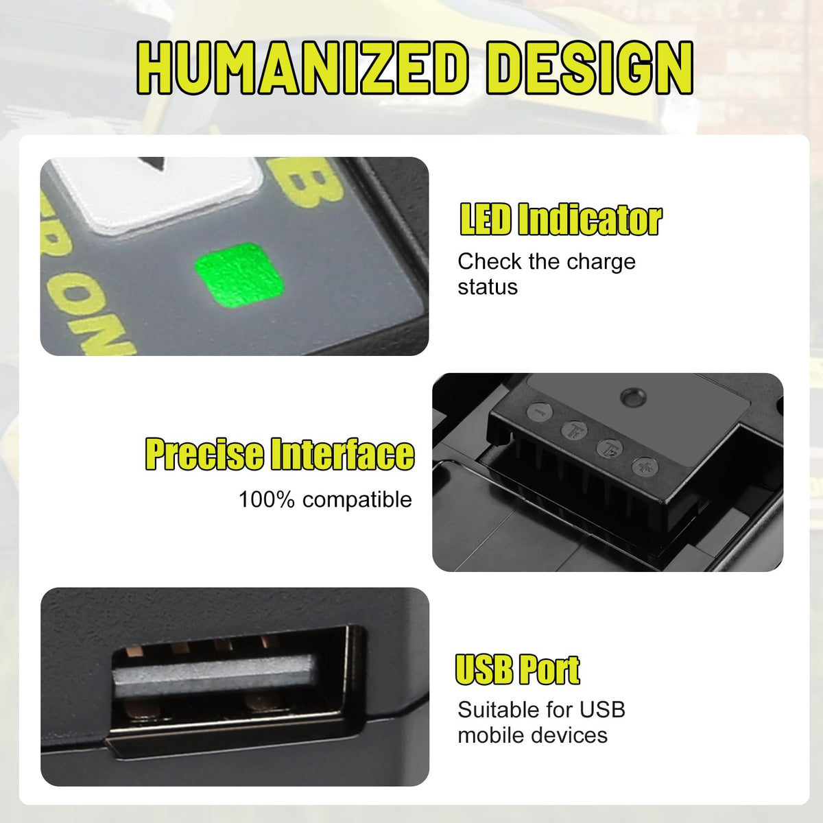 ANTRobut OP404 compatibility with multiple Ryobi 40V battery models