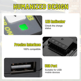 ANTRobut OP404 compatibility with multiple Ryobi 40V battery models