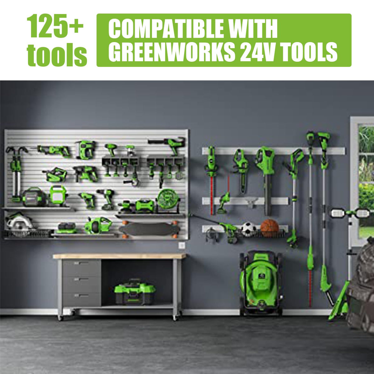 ANTRobut battery kit arrives ready-to-use for Greenworks tools.