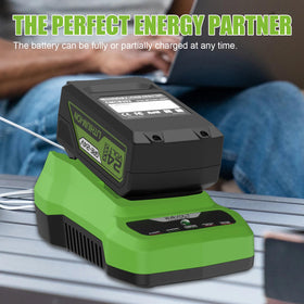 ANTRobut built-in protection chip guards against overcharge and overload.