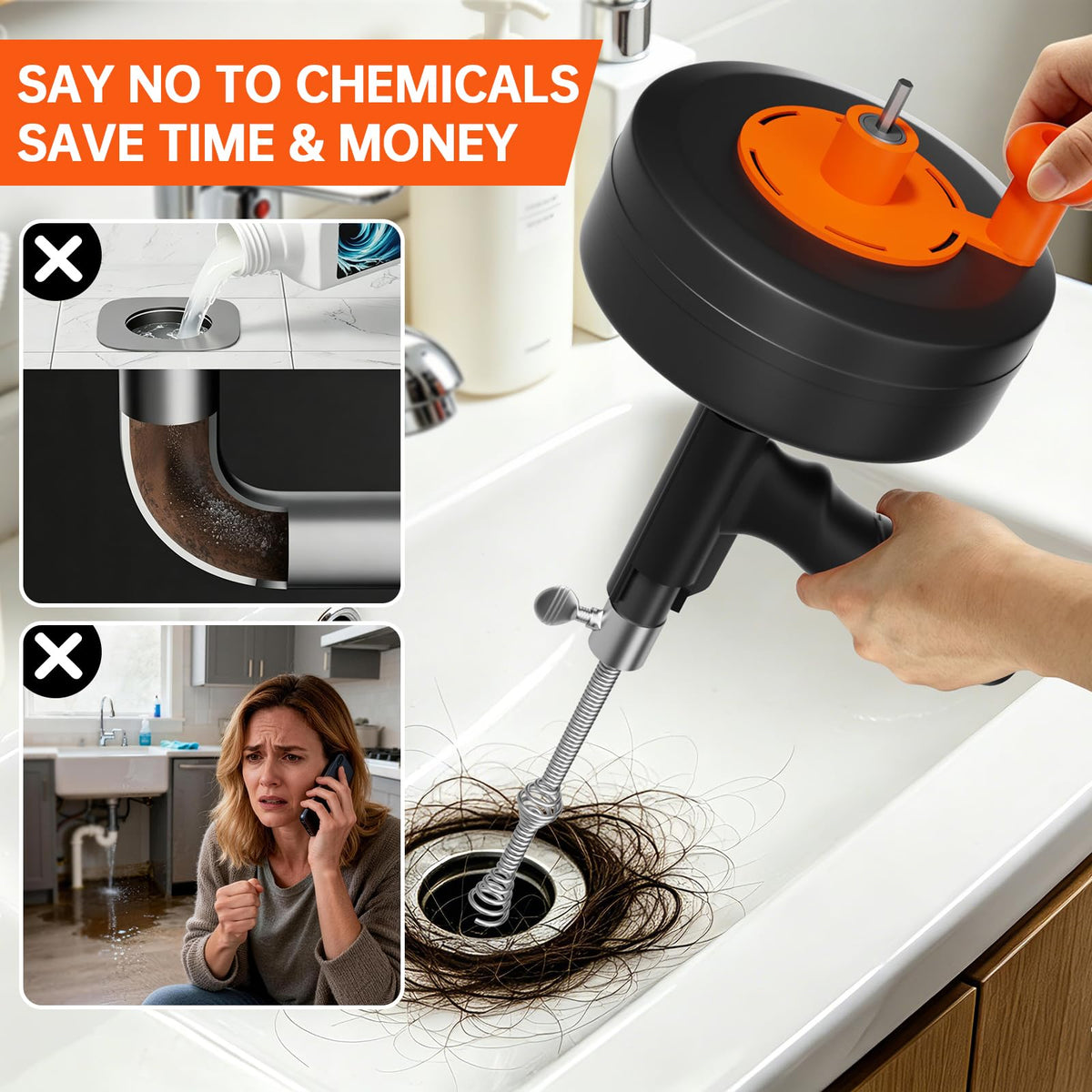 ANTSYLVE ergonomic handle design offers a comfortable grip during use.