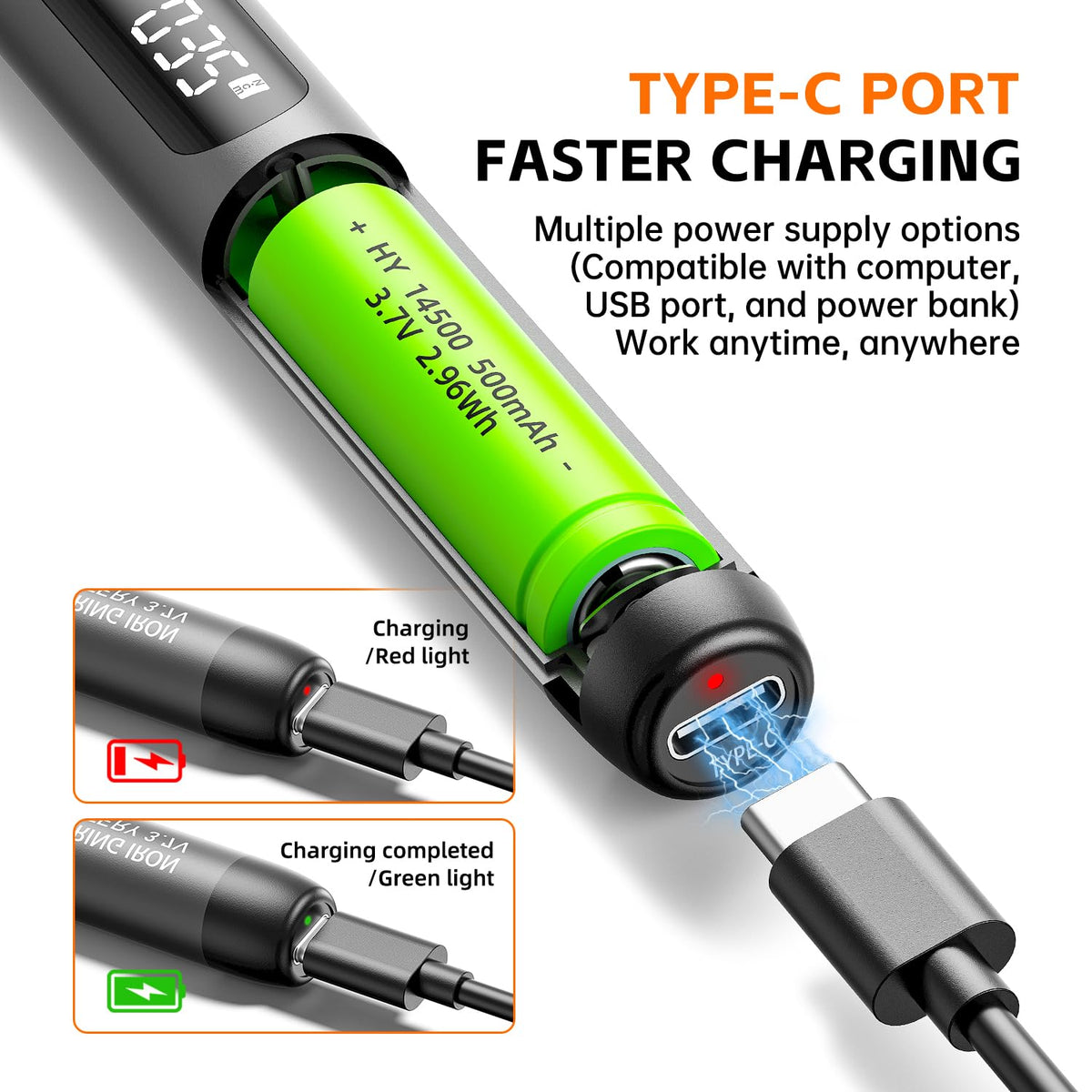 ANVANNA 120-in-1 mini electric screwdriver set bit collection highlights diverse precision bits.