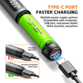 ANVANNA 120-in-1 mini electric screwdriver set bit collection highlights diverse precision bits.