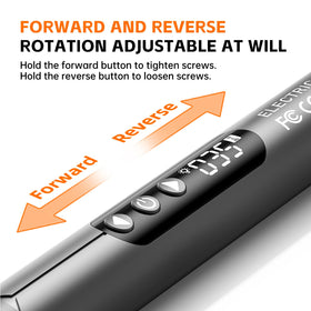 ANVANNA 120-in-1 mini electric screwdriver set magnetic handle demonstrates secure bit pickup during assembly.