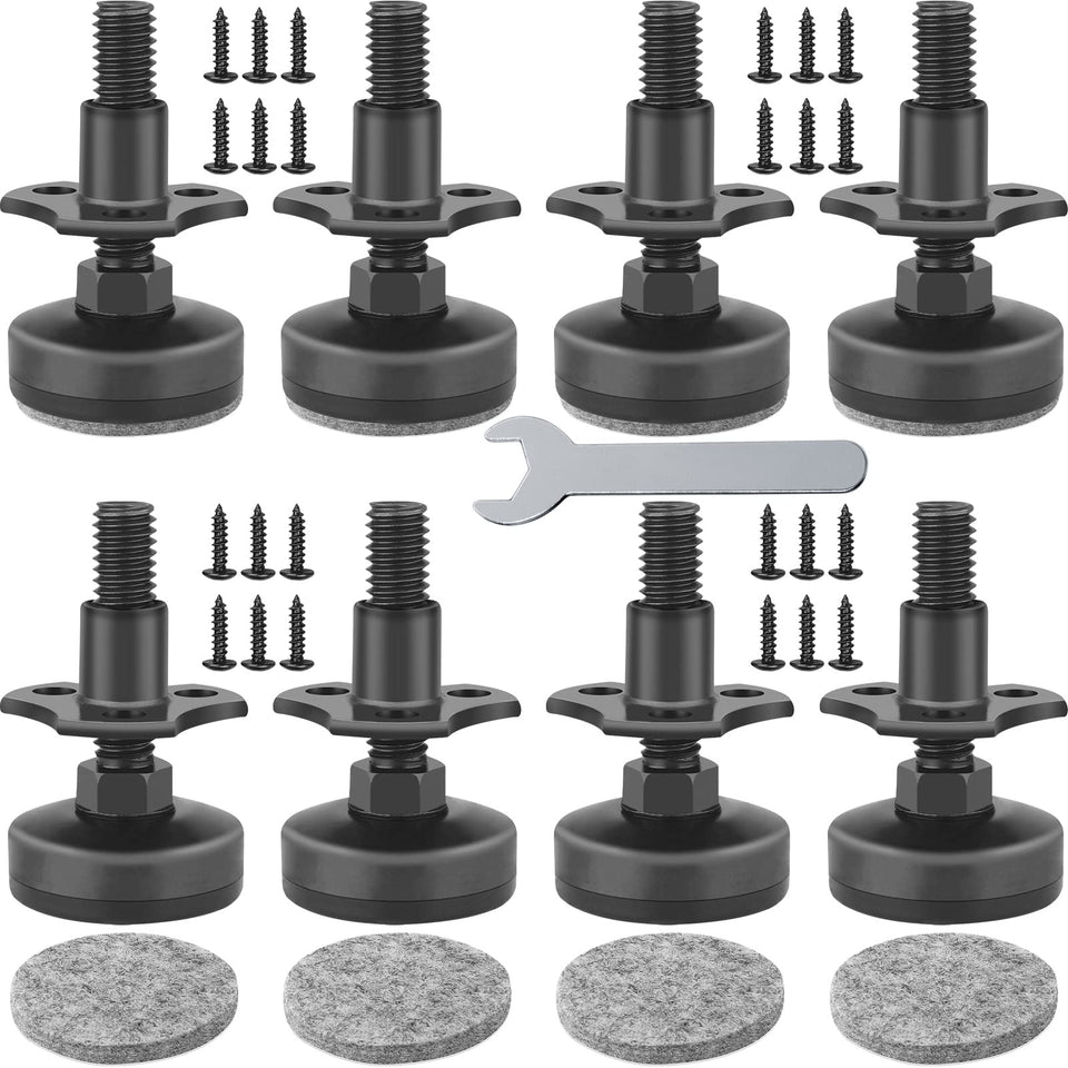 Anwenk adjustable leveling feet base providing stable support on uneven floors