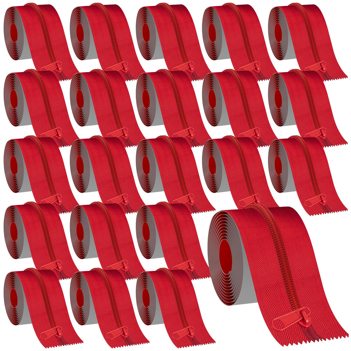 ANWEOR 12-pack heavy-duty zipper door, open-close view for fast dust barrier access.