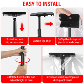 Note: film not included; consider transparent cover for light